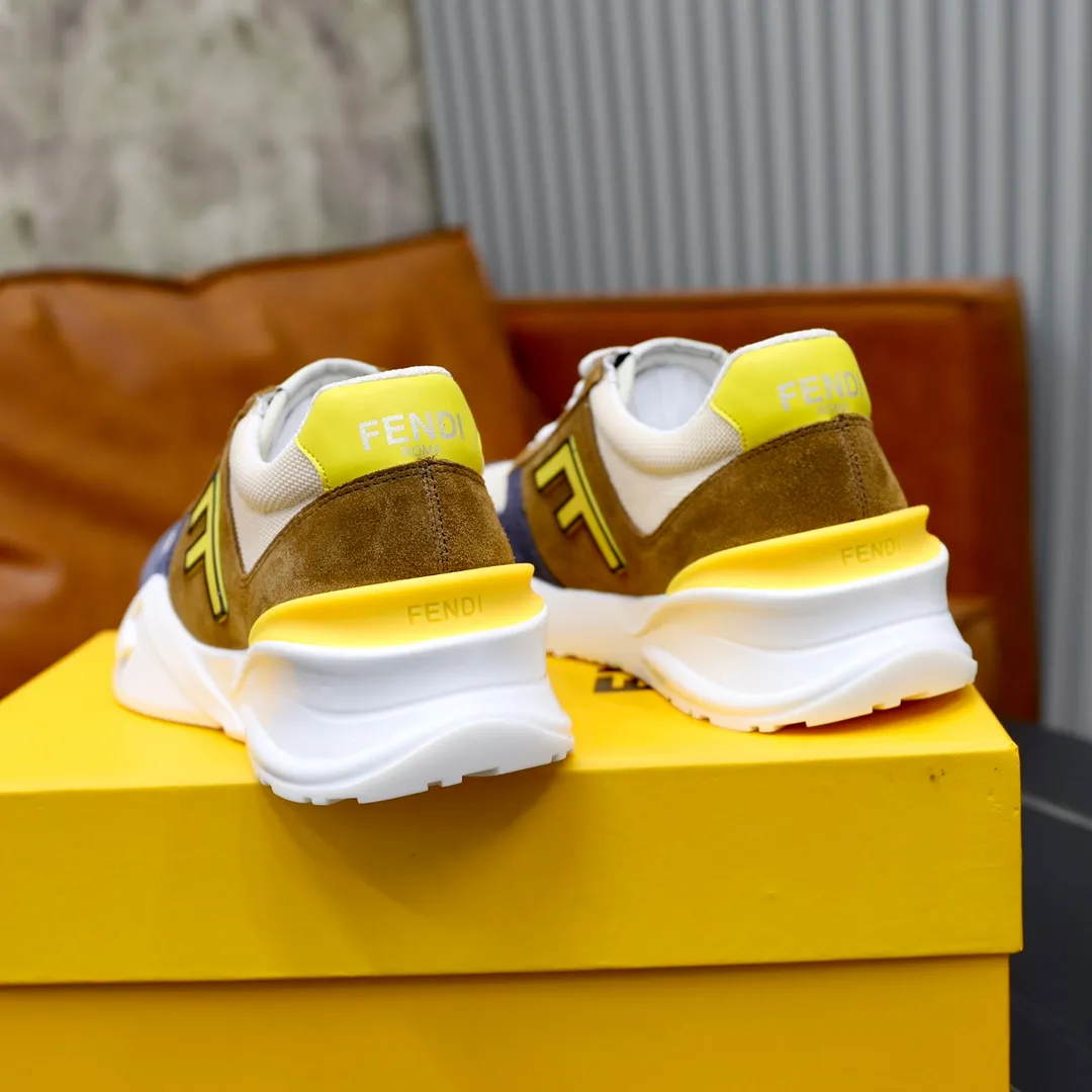 Men's men's shoes 290🔥Brand: FENDI Size: 38-44 (45, 46 customized) Grade: Original quality High version Material: Imported cowhide ➕ High-quality and comfortable lining Original lightweight non-slip outsole Style category: Travel Fashion casual shoes Versatile trend